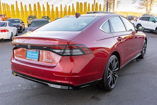 Radiant Red Metallic 2026 Honda Accord Hybrid Touring