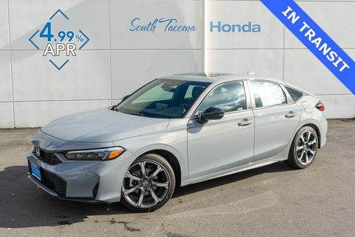 Urban Gray Pearl 2026 Honda Civic Hybrid Sport Touring