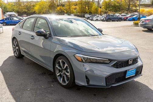 Urban Gray Pearl 2026 Honda Civic Hybrid Sport Touring