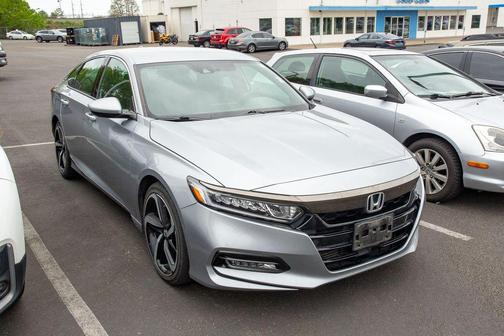 Lunar Silver Metallic 2020 Honda Accord Sport 1.5T