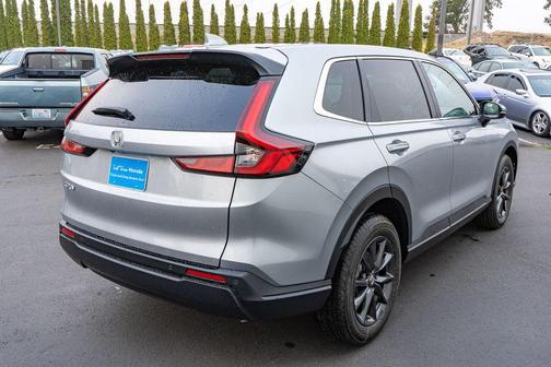 Solar Silver Metallic 2026 Honda CR-V EX-L AWD