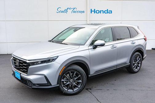 Solar Silver Metallic 2026 Honda CR-V EX-L AWD