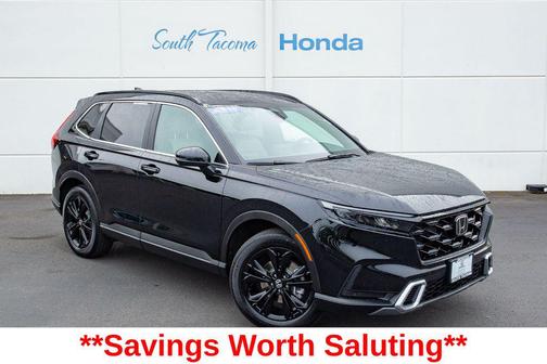 Black 2025 Honda CR-V Hybrid Sport Touring AWD