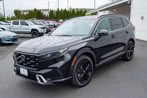 Black 2025 Honda CR-V Hybrid Sport Touring AWD