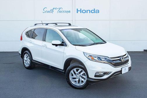 White Diamond Pearl 2016 Honda CR-V EX-L