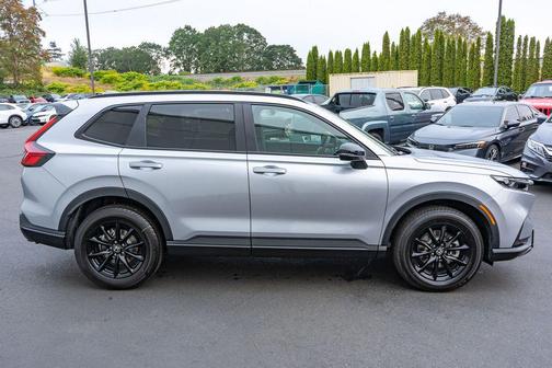 Solar Silver Metallic 2026 Honda CR-V Hybrid Sport-L AWD