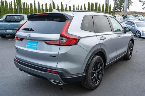 Solar Silver Metallic 2026 Honda CR-V Hybrid Sport-L AWD