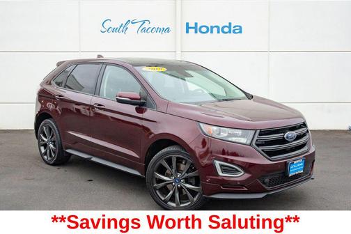 Ruby Red Metallic Tinted Clearcoat 2018 Ford Edge Sport