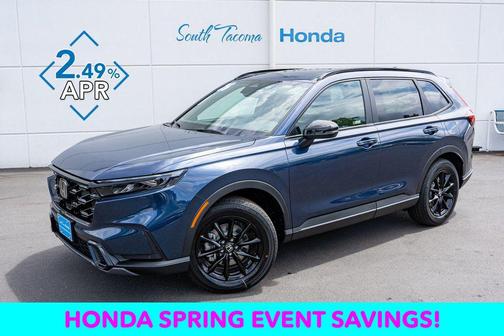 Canyon River Blue Metallic 2026 Honda CR-V Hybrid Sport-L AWD