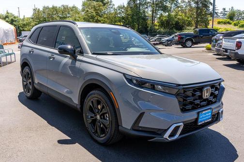 Urban Gray Pearl 2026 Honda CR-V Hybrid Sport Touring AWD