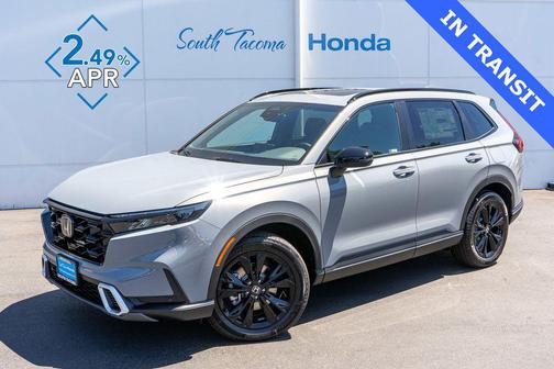 Urban Gray Pearl 2026 Honda CR-V Hybrid Sport Touring AWD