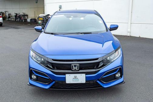 Aegean Blue Metallic 2020 Honda Civic Sport