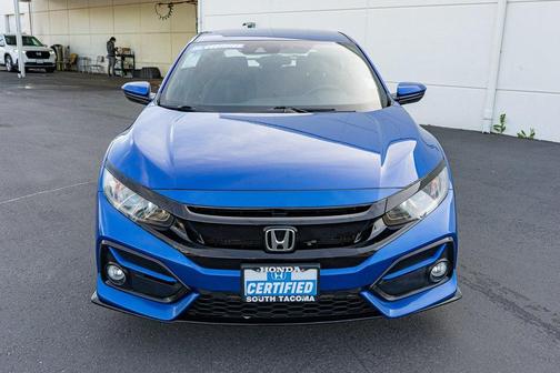 Aegean Blue Metallic 2020 Honda Civic Sport