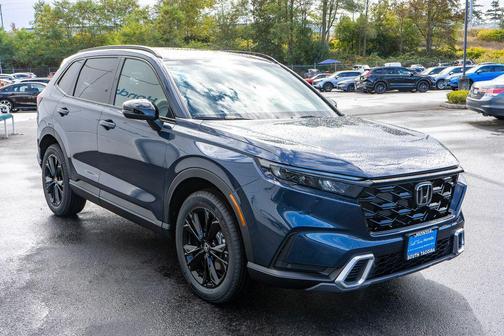 Canyon River Blue Metallic 2026 Honda CR-V Hybrid Sport Touring AWD