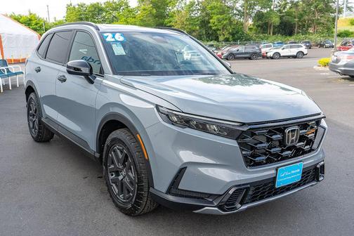 Urban Gray Pearl 2026 Honda CR-V Hybrid TrailSport AWD
