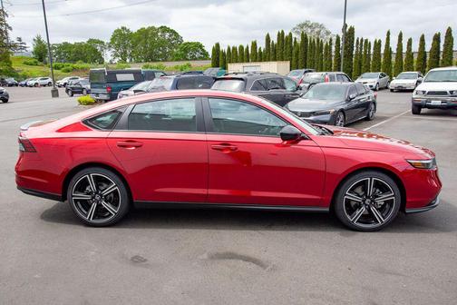 Radiant Red Metallic 2026 Honda Accord Hybrid Sport