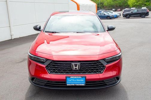 Radiant Red Metallic 2026 Honda Accord Hybrid Sport