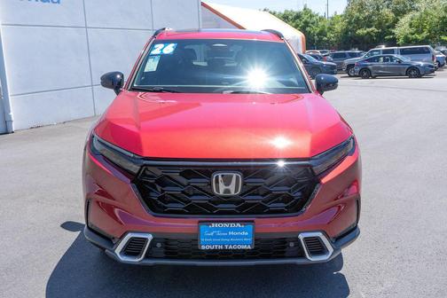 Radiant Red Metallic 2026 Honda CR-V Hybrid Sport Touring AWD