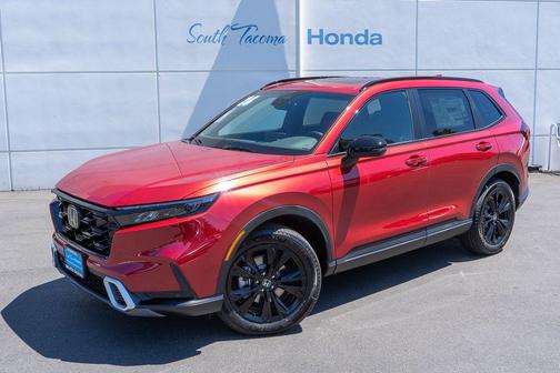 Radiant Red Metallic 2026 Honda CR-V Hybrid Sport Touring AWD