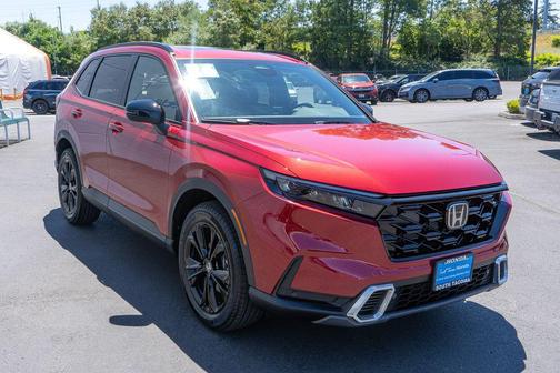 Radiant Red Metallic 2026 Honda CR-V Hybrid Sport Touring AWD
