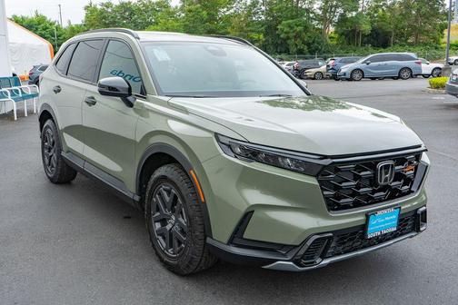 Ash Green Metallic 2026 Honda CR-V Hybrid TrailSport AWD
