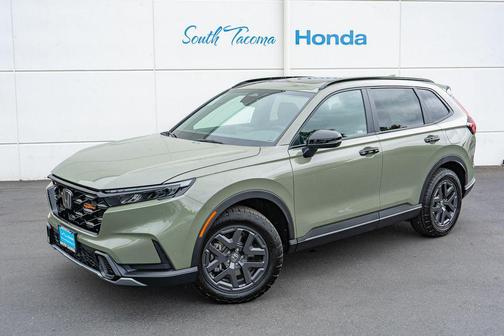 Ash Green Metallic 2026 Honda CR-V Hybrid TrailSport AWD