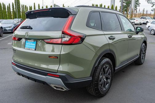 Ash Green Metallic 2026 Honda CR-V Hybrid TrailSport AWD