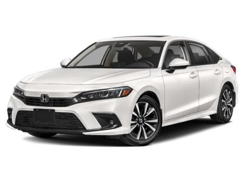 Platinum White 2024 Honda Civic EX