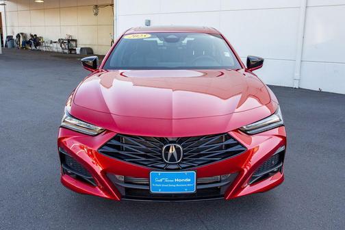 Performance Red Pearl 2025 Acura TLX A-Spec