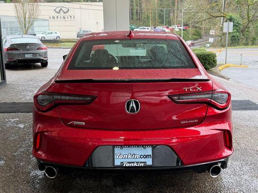 Performance Red Pearl 2025 Acura TLX A-Spec