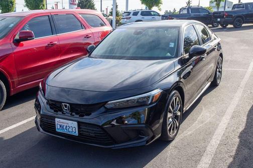 Crystal Black Pearl 2024 Honda Civic EX-L