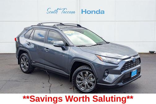 Magnetic Gray Metallic 2022 Toyota RAV4 Hybrid XLE Premium