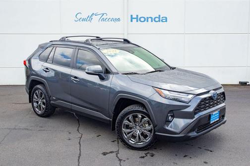 Magnetic Gray Metallic 2022 Toyota RAV4 Hybrid XLE Premium