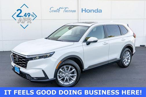 Platinum White Pearl 2026 Honda CR-V EX AWD