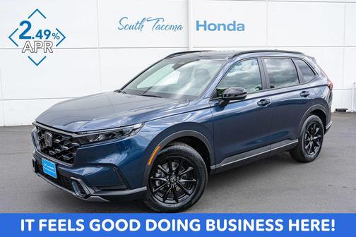 Canyon River Blue Metallic 2026 Honda CR-V Hybrid Sport AWD