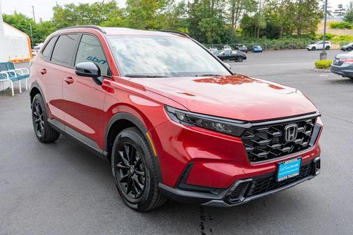 Radiant Red Metallic 2026 Honda CR-V Hybrid Sport AWD
