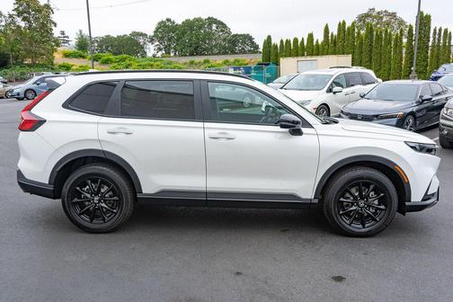 Platinum White Pearl 2026 Honda CR-V Hybrid Sport-L AWD