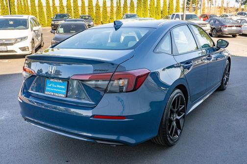 Blue Lagoon Pearl 2026 Honda Civic Hybrid Sport