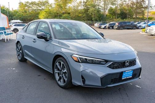 Urban Gray Pearl 2026 Honda Civic Hybrid Sport Touring