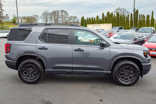 Modern Steel Metallic 2026 Honda Passport AWD TrailSport Blackout