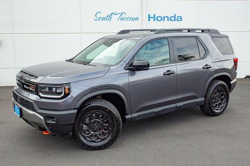 Modern Steel Metallic 2026 Honda Passport AWD TrailSport Blackout