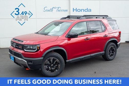 Radiant Red Metallic II 2026 Honda Passport TrailSport Elite w/Adventure & Pet Package