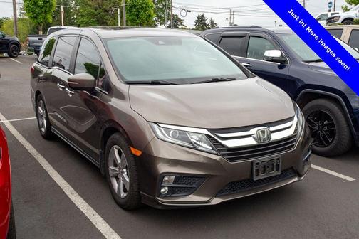 Brown 2018 Honda Odyssey EX-L