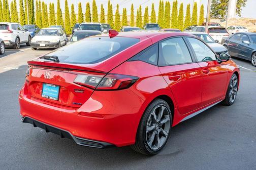 Rallye Red 2026 Honda Civic Hybrid Sport Touring