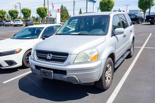 Starlight Silver Metallic 2004 Honda Pilot EX-L