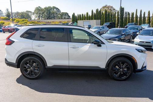 Platinum White Pearl 2026 Honda CR-V Hybrid Sport Touring AWD
