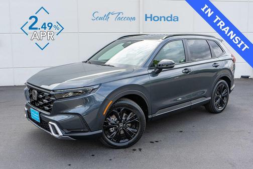Meteorite Gray Metallic 2026 Honda CR-V Hybrid Sport Touring AWD