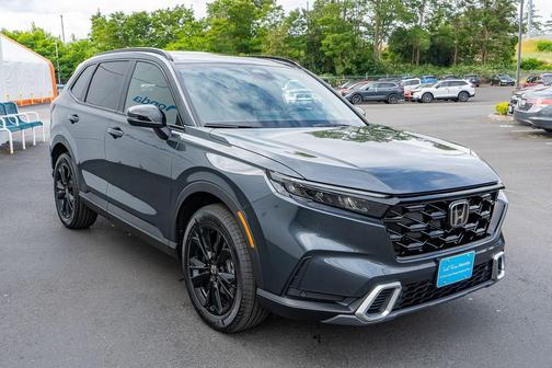 Meteorite Gray Metallic 2026 Honda CR-V Hybrid Sport Touring AWD