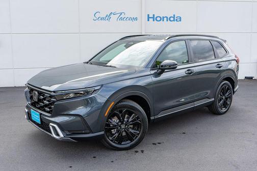 Meteorite Gray Metallic 2026 Honda CR-V Hybrid Sport Touring AWD