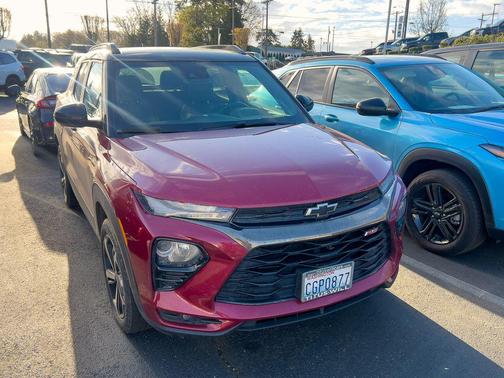 Scarlet Red Metallic 2021 Chevrolet Trailblazer RS